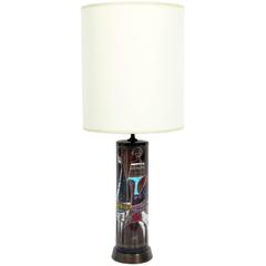 Unique Pottery Lamp by Marcello Fantoni 12