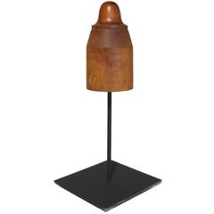 Small Wooden Pointy Hat Form