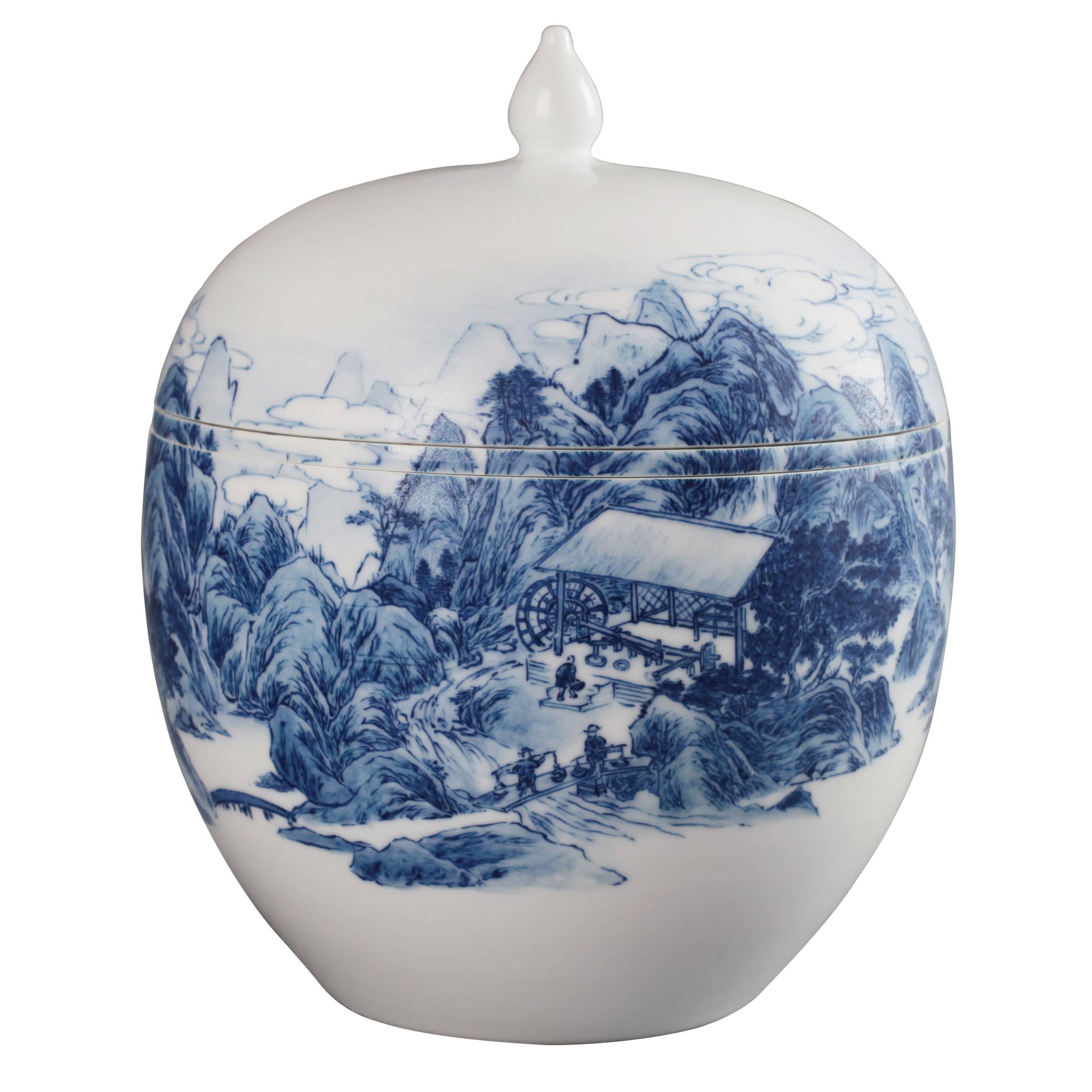 The Kaolin Mines #1 Porcelain Bowl by Zhenhan Hao