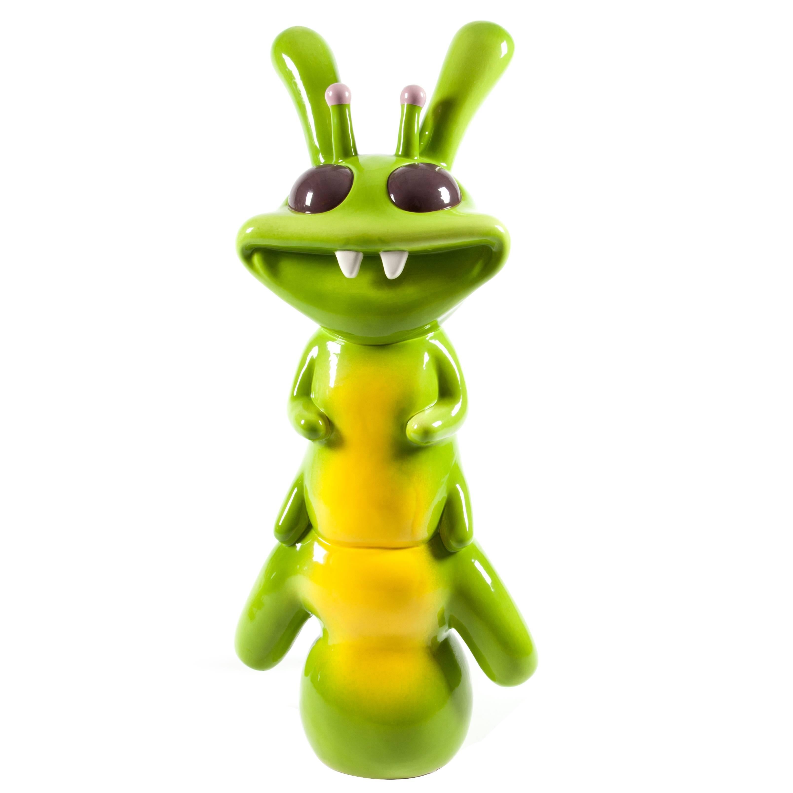 Bug Bunny Ceramic Sculpture by Massimo Giacon for Superego Editions, Italy