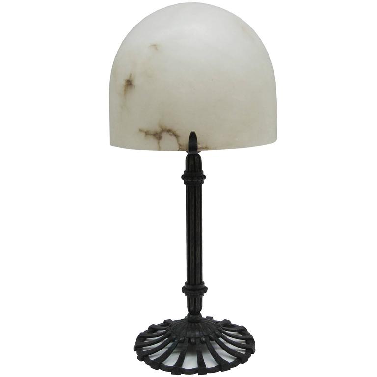Art Deco Desk Lamp by Raymond Subes For Sale at 1stDibs