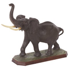 Gegossener Elefant in limitierter Auflage von Louis Paul Jonas