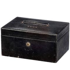 Late 19th Century Leather Jewelery Box 7