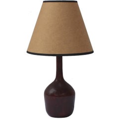 Midcentury Danish Teak Table Lamp