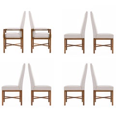 Edward Wormley Set of Eight Dining Chairs for Dunbar