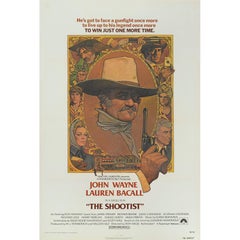 Vintage "Shootist" Original US Movie Poster