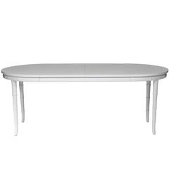 Henredon Faux-Bamboo Dining Table