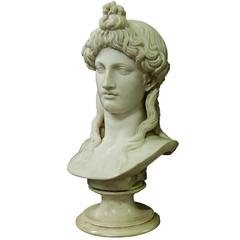 19th Century American "Belle Epoque" Marble Bust of Aphrodite