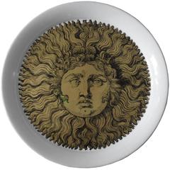 Vintage Tray with ‘Sole Ricciuto’ by Piero Fornasetti