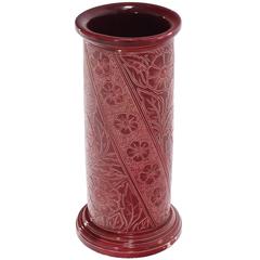 Art Pottery Decorated Umbrella Stand