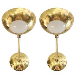 Pair of Sconces in the Manner of Stilnovo, Italy, 1960s