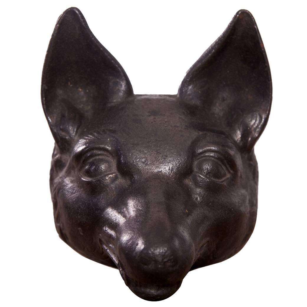 Cast Iron Fox Doorstop