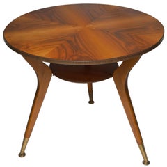 Gio Ponti Style Coffee Table, Italy, 1950s