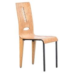 A set of four early French Modernist Dining Chair in the Manner of Jean Prouve