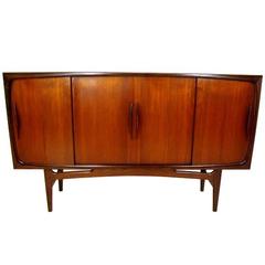 Very Nice Sideboard in Teak with Sliding Doors