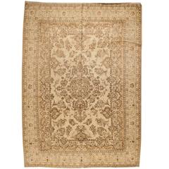 Antique Persian Isphahan Carpet