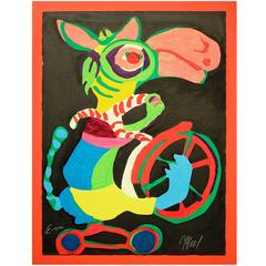 Karel Appel, Untitled from Circus Volumes II, 1978