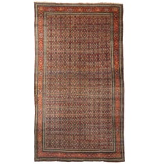 Antique Persian Bijar Palace Rug with Traditional Modern English Style