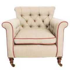 Newly Upholstered Victorian Chair