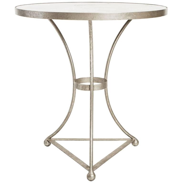 Mercury Glass Curved Table L mercury glass side table for sale at 1stdibs Mercury Glass Curved Table L mercury glass side table for sale at 1stdibs