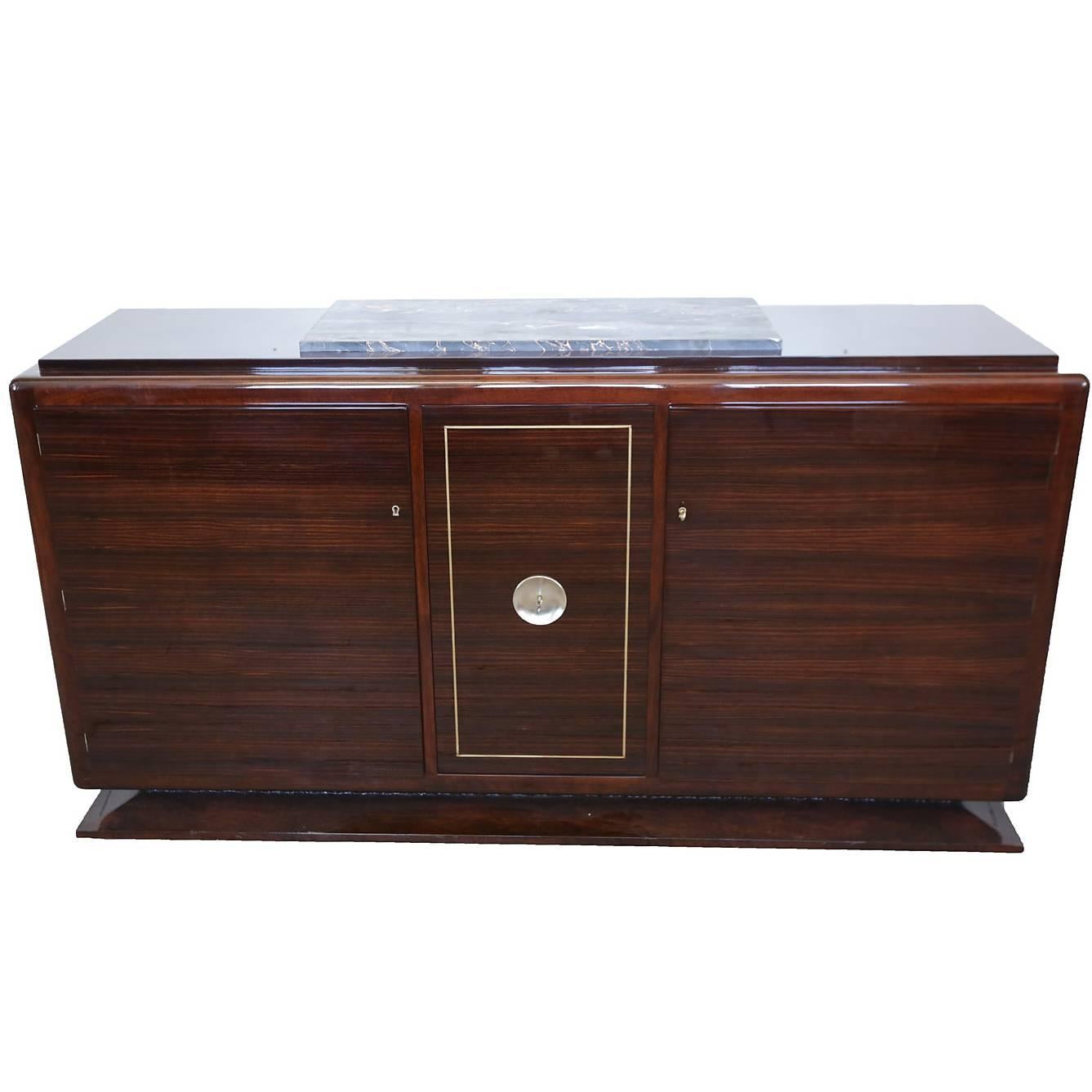 French Art Deco Sideboard For Sale