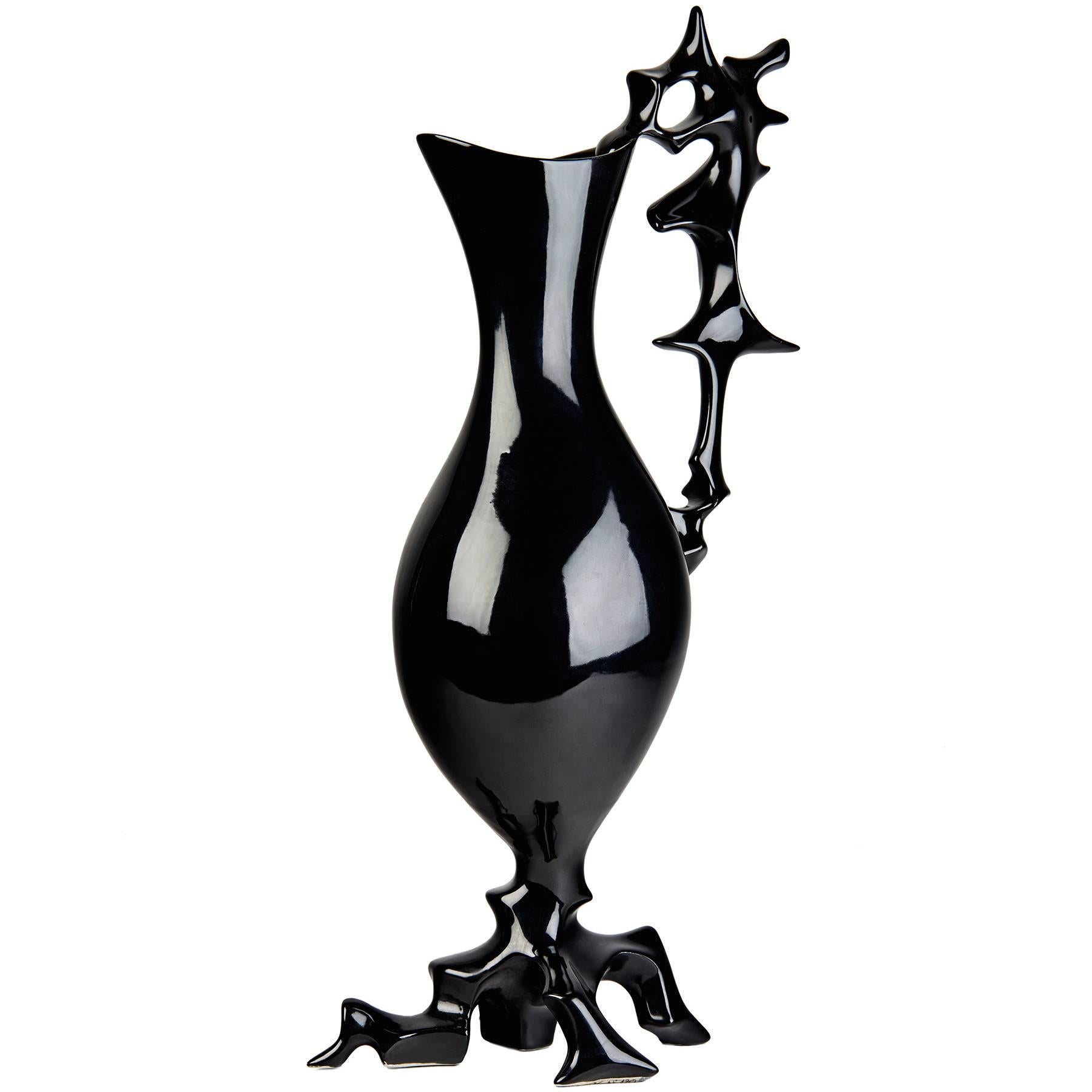 Rare and Tall 1953 Vase by Antonia Campi For Sale
