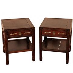 Pair of Antique Chinese Low Tables