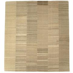 Vintage Turkish Flat-Weave Kilim Rug 9