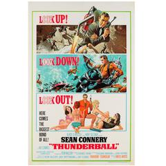 Thunderball Original US Film Poster, Robert McGinnis & Frank McCarthy, 1965