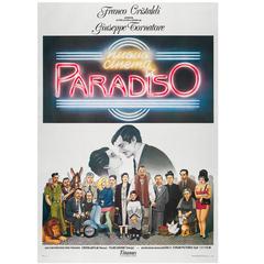 Cinema Paradiso Original Italian Film Poster, 1988