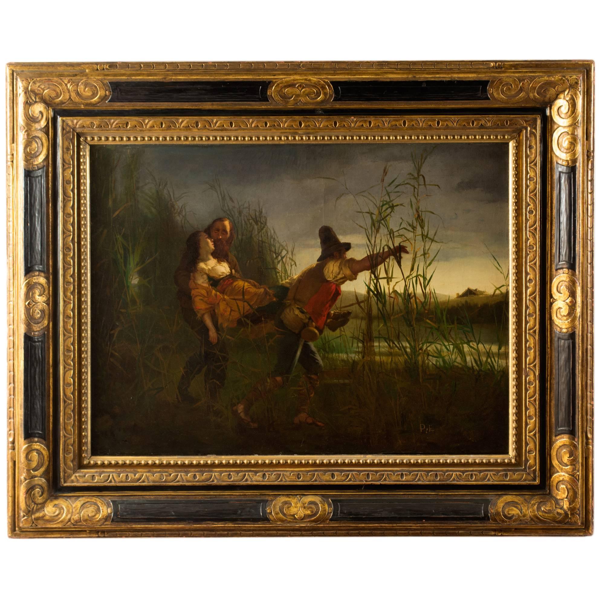 "Rescue", painting by Howard Pyle For Sale