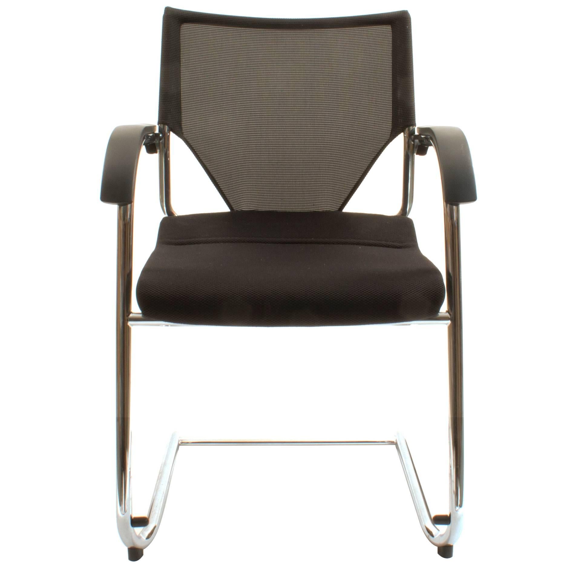 Black Wilkhahn Modus Executive Cantilever Office Armchair For Sale