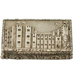 Antique Victorian Sterling Silver Vinaigrette 5