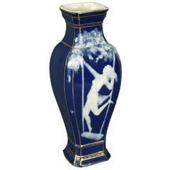 Art Nouveau "Pate Sur Pate" Vase by Marcel Chaufriasse, Limoges