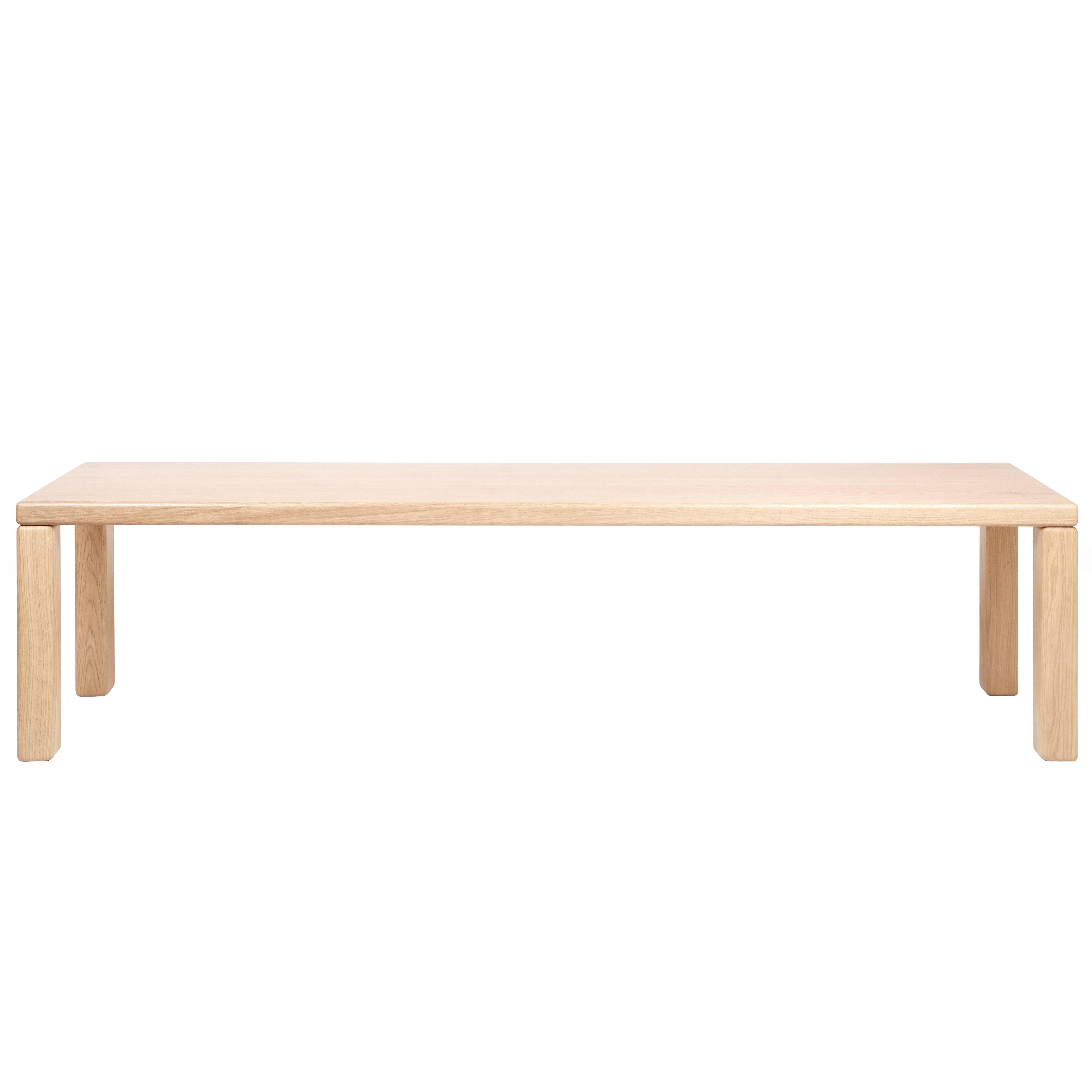 Natural Oakwood Element Bench by Terrence Woodgate for Objekten, Belgium For Sale