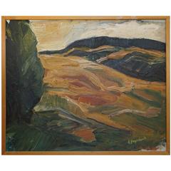 Post-Impressionist Landscape