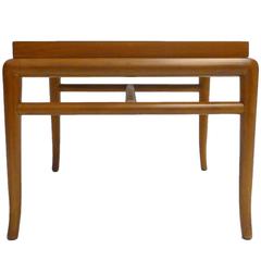 Sleek T.H. Robsjohn Gibbings for Widdicomb Walnut Side/Occasional Table 2