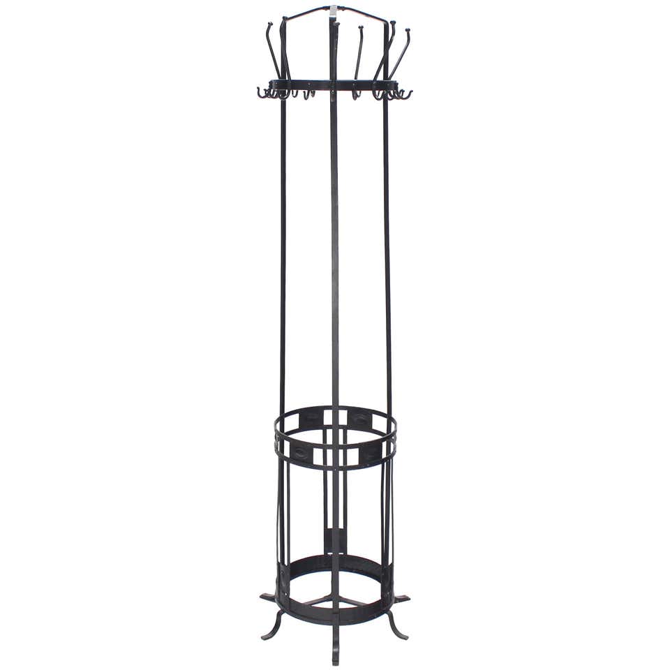 Wrought Iron Sculptural Wine Tree Rack For Sale at 1stDibs | wine rack ...