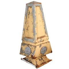 Antique Late 19th Century Architectural Obelisk