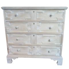19th Century Jacobean Chests with Lime Wash Finish