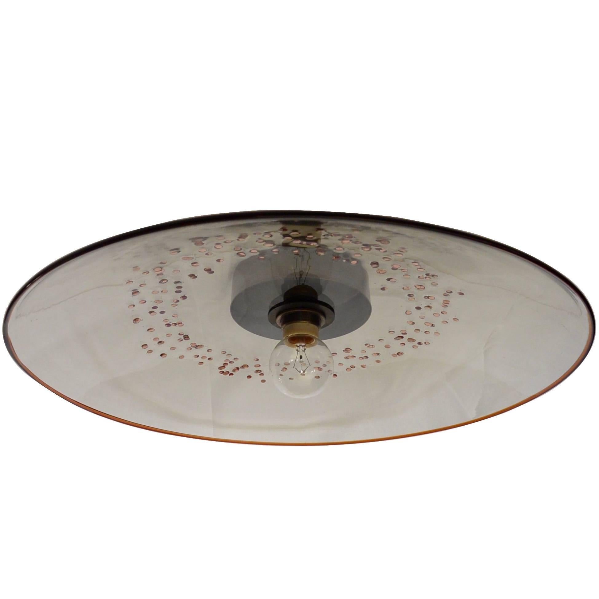 Midcentury Murano Ceiling Fixture 