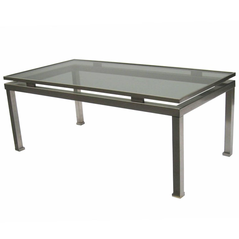 Modernist Cocktail Table by Guy Lefevre for Maison Jansen For Sale