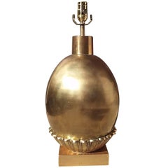 Mid-20th Century Brass Chapman Lamp, circa 1970s