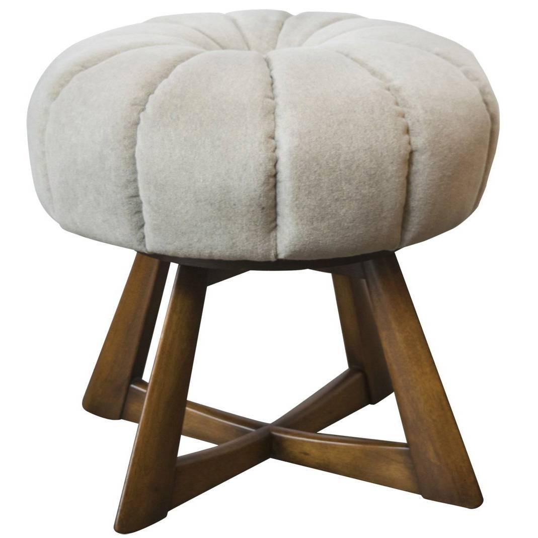 Heywood-Wakefield Sculptura Pouf or Ottoman