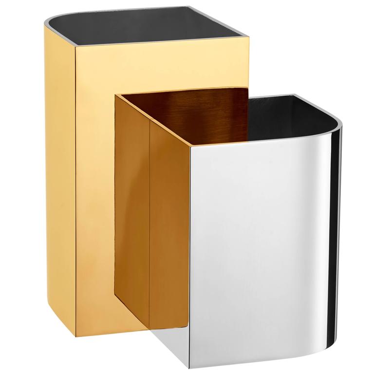 Joseph Dirand for Puiforcat, Bureau d'Architecte: Pot O Crayons 'Pencil Holder' For Sale