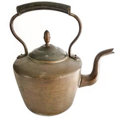 Antique English Copper Kettle, circa 1875