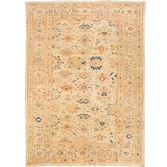Exceptional Antique 19th Century Persian Sultanabad Carpet