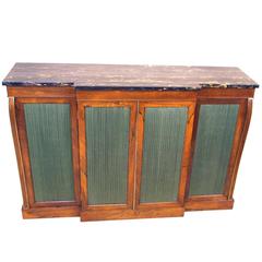 Antique Regency Rosewood Breakfront Side Cabinet 6