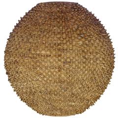 Extra Large Woven Straw Urn, France, 1960s
