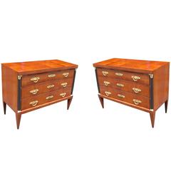 Important Pair of Neoclassical Commodes 1